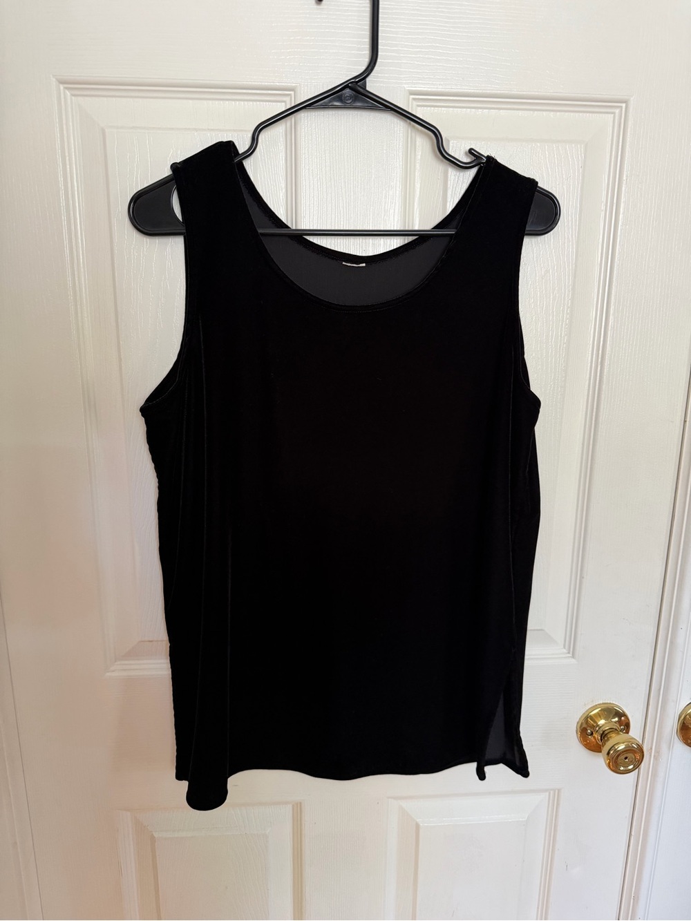 Vintage Velvet Black Tank top